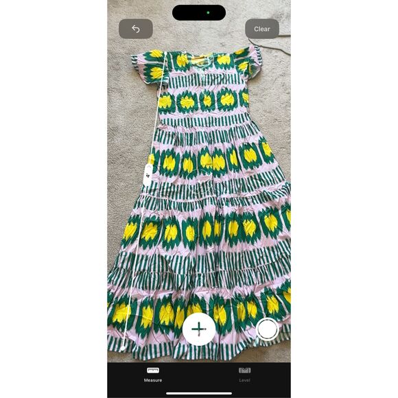 NWT Oliphant ikat midi dress, XS $298 - Picture 6 of 7